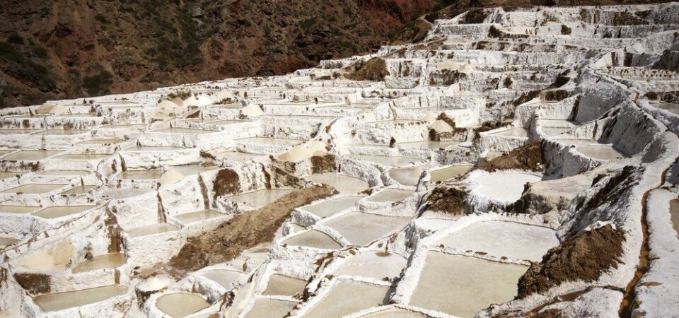 Heilige vallei Peru Maras