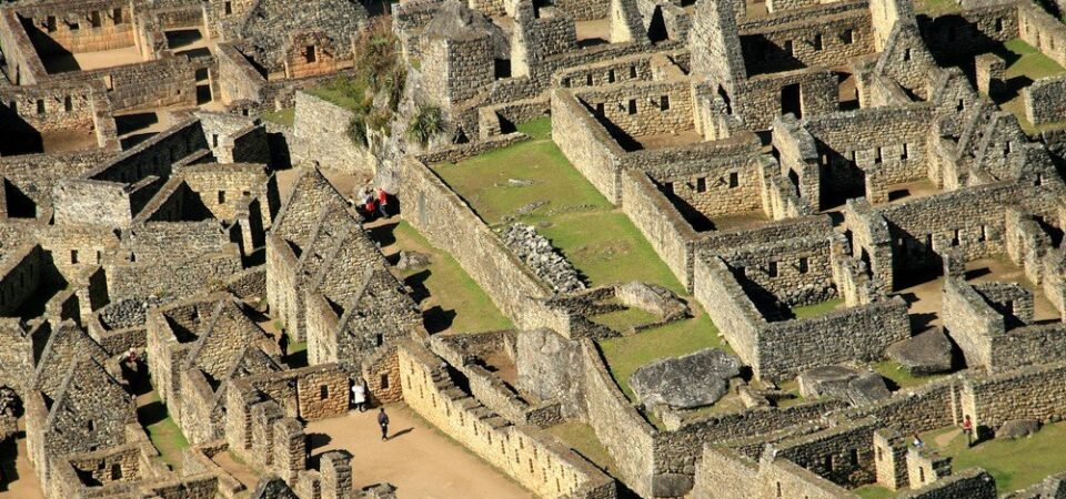 inca trail peru Machu Picchu huizen