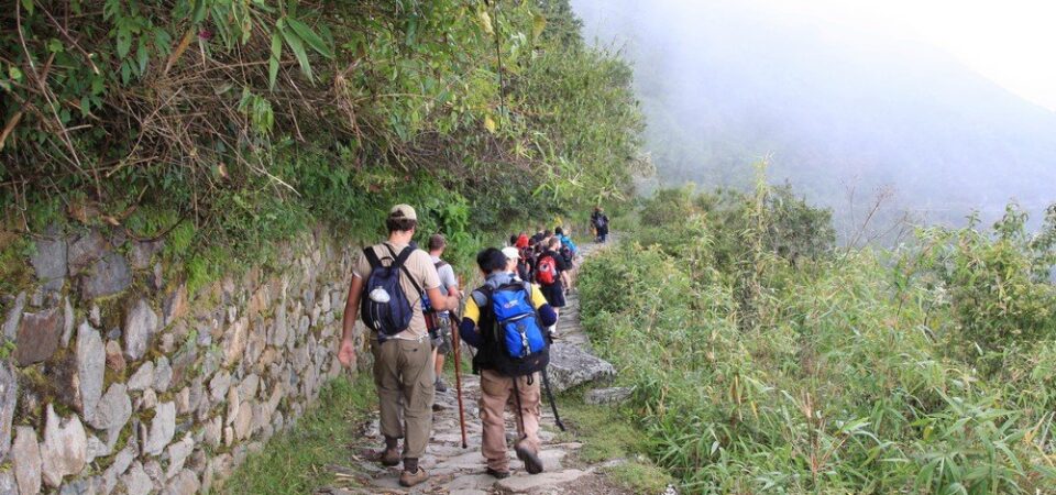Machu Picchu Inca Trail 2 dagen toeristen