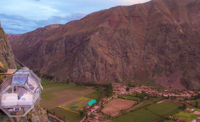 Zipline en Skylodge Peru