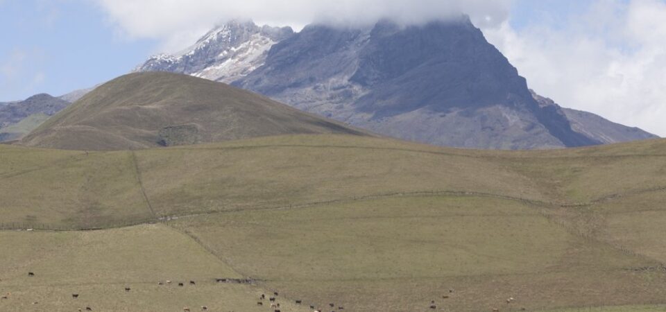 berglandschap ecuador