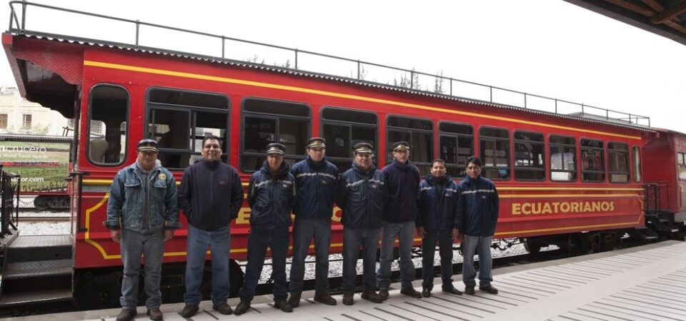 Duivelsneus Ecuador treinwagon